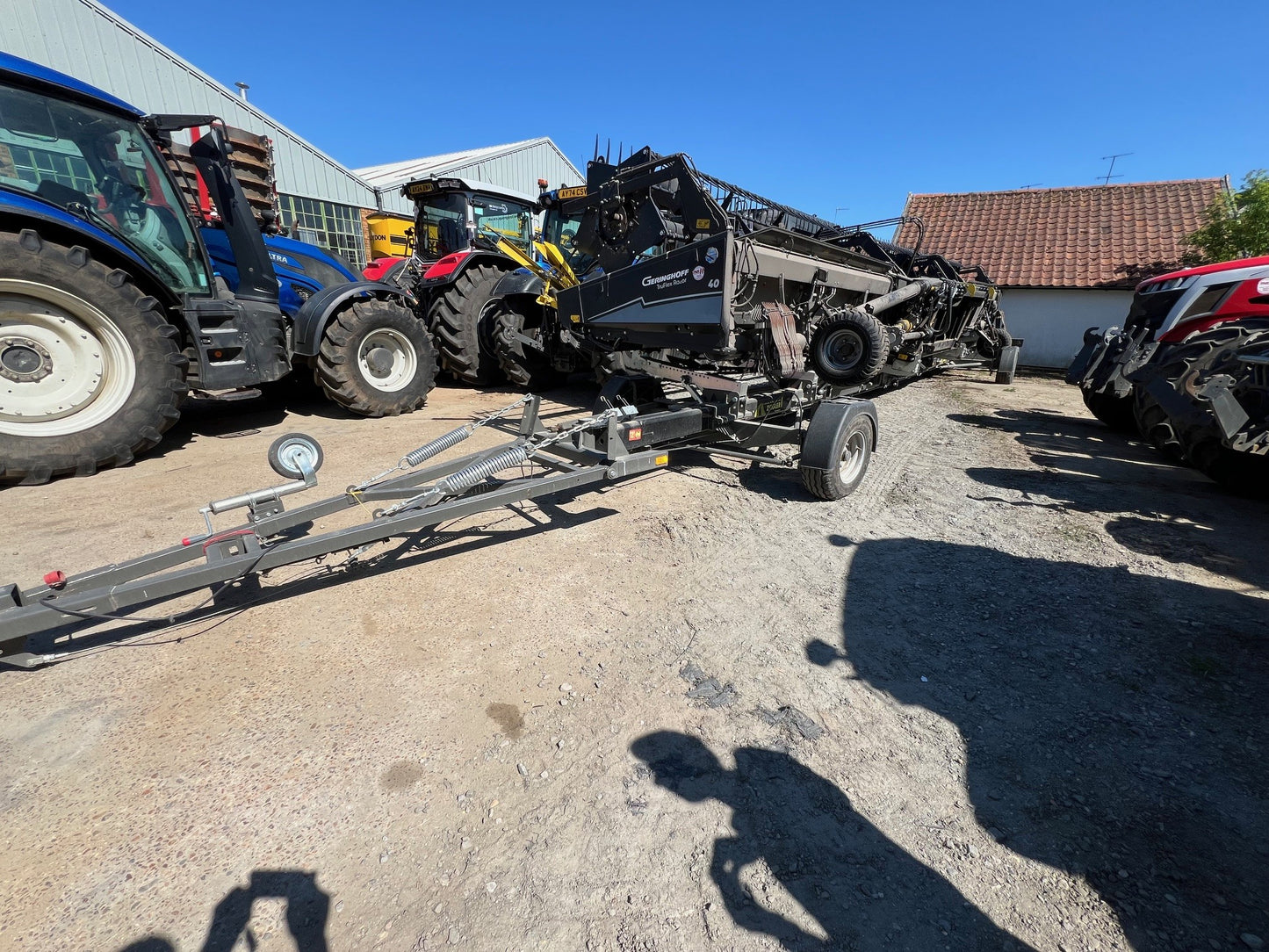 GERINGHOFF 40FT HEADER TRAILER